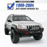 Aftermarket Heavy Duty Truck Front Bumpers for 1999-2004 Jeep 2nd Gen Grand Cherokee WJ | Yzona